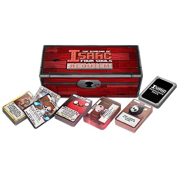 The Binding of Isaac: Four Souls - Requiem Expansion Donko Games Shop The Binding of Isaac: Four Souls - Requiem Expansion Donko Games Shop