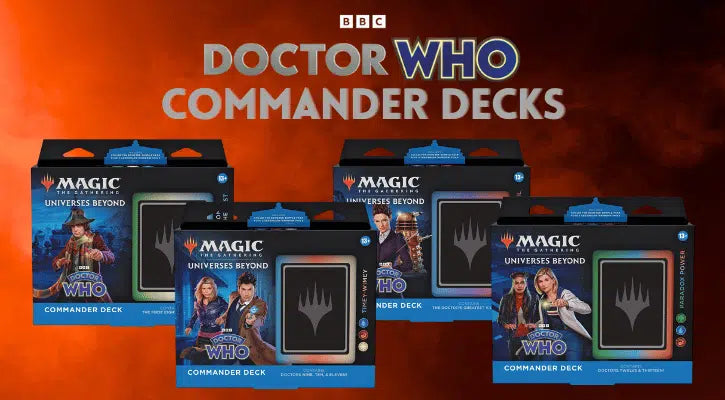 DOCTOR WHO MASTER OF EVIL COMMANDER DECK PRECON