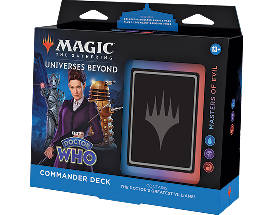 DOCTOR WHO MASTER OF EVIL COMMANDER DECK PRECON