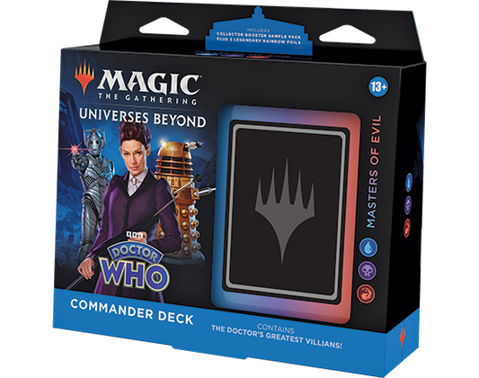 DOCTOR WHO MASTER OF EVIL COMMANDER DECK PRECON