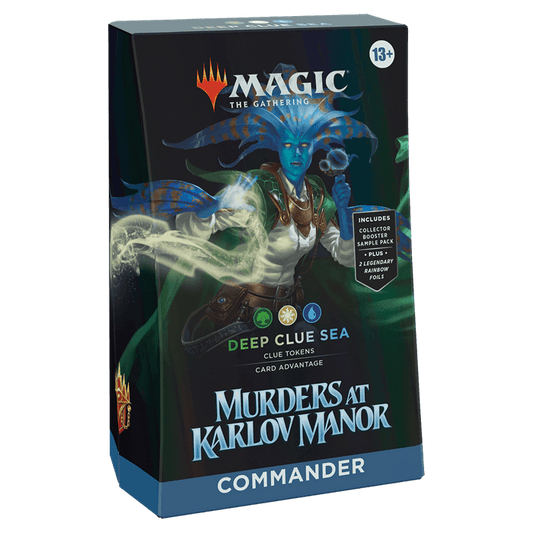 Commander: Murders at Karlov Manor: "Deep Clue Sea" Commander Deck (EN)