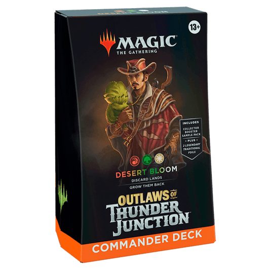 Commander: Outlaws of Thunder Junction: "Desert Bloom" Commander Deck (EN)